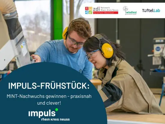 impuls-Frühstück: MINT-Nachwuchs gewinnen – praxisnah & clever!